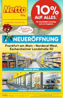 Netto Marken-Discount Frankfurt (Main) Prospekt "Neueröffnung - 10% AUF ALLES." mit 6 Seiten