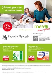 Aktueller mea - meine apotheke Prospekt (Dresden) mea - meine apotheke Prospekt mit 4 Seiten (Dresden)