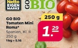Tomaten Mini Roma bei Netto mit dem Scottie im Prospekt  für 1,29 €