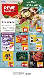 Aktueller REWE Prospekt mit Fleisch, "Dein Markt", Seite 1