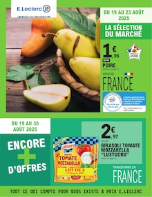 Catalogue E.Leclerc à Haguenau cette semaine, valable du 19/08/2025 au 30/08/2025 Prospectus E.Leclerc à Haguenau, "E.LECLERC", 28 pages de promos valables du 19/08/2025 au 30/08/2025