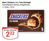 Aktuelle Snickers Angebote bei GLOBUS in Leipzig Aktuelles Mars Eisriegel Angebot bei GLOBUS in Leipzig ab 2,22 €