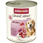 Zookauf - Animonda Dog Dose GranCarno Adult mit Herz 800 g Angebot im Prospekt Animonda Dog Dose GranCarno Adult mit Herz 800 g bei Zookauf im Prospekt "" für 2,49 €