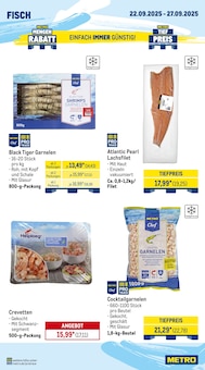 Garnele im METRO Prospekt "Wochenangebote Gastro + Gewinnspiel + MonatsMenü" mit 42 Seiten (Mannheim)