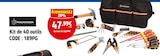 Kit de 40 outils - Magnusson - Screwfix à Tourcoing Kit de 40 outils - Magnusson en promo chez Screwfix Tourcoing à 47,99 €