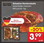 Schweine-Nackensteaks Angebote bei Netto Marken-Discount Schwerin für 3,99 €