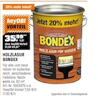 Holzlasur von Bondex im aktuellen OBI Prospekt für 37,99 €