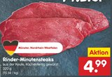 Aktuelles Rinder-Minutensteaks Angebot bei Netto Marken-Discount in Bochum ab 4,99 €