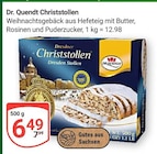 Aktuelles Christstollen Angebot bei GLOBUS in Leipzig ab 6,49 €