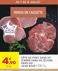 Intermarché Super Capvern - Promo Côte de porc sans os (carré sans os, échine sans os) Promo Côte de porc sans os (carré sans os, échine sans os) à 4,90 € dans le catalogue Intermarché Super à Capvern