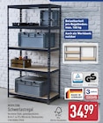 Schwerlastregal von Workzone für 34,99 € bei ALDI Nord im Angebot Schwerlastregal von Workzone im aktuellen ALDI Nord Prospekt