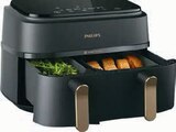 Doppel-Heißluft-Fritteuse NA352/04 im Angebot bei MEDIMAX in Potsdam Doppel-Heißluft-Fritteuse NA352/04 Angebote von PHILIPS bei MEDIMAX Potsdam für 129,99 €