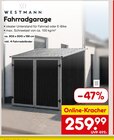 Fahrradgarage im Angebot bei Netto Marken-Discount in Osnabrück Fahrradgarage Angebote von Westmann bei Netto Marken-Discount Osnabrück für 259,99 €