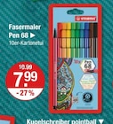 Fasermaler Pen 68 von Stabilo im aktuellen V-Markt Prospekt für 7,99 €