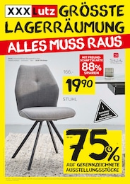 XXXLutz Möbelhäuser Stuhl im Prospekt 