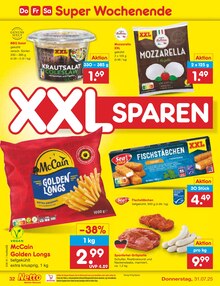 Mozzarella im Netto Marken-Discount Prospekt "Aktuelle Angebote" mit 65 Seiten (Hannover)