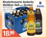 Weißbier Hell im Getränke City Prospekt Weißbier Hell von Klosterbrauerei Andechs im aktuellen Getränke City Prospekt für 18,99 €