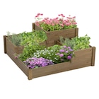 Outsunny Hochbeet braun B/H/L: ca. 122x51x122 cm im Angebot bei POCO in Erfurt Outsunny Hochbeet braun B/H/L: ca. 122x51x122 cm Angebote bei POCO Erfurt für 71,99 €