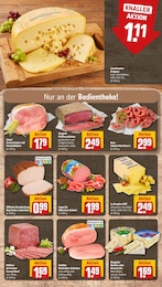 Fleischkäse Angebot im aktuellen REWE Prospekt auf Seite 13
