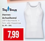 Herren-Achselhemd im Angebot bei Kaufhaus Stolz in Neumünster Herren-Achselhemd Angebote von Tony Brown bei Kaufhaus Stolz Neumünster für 7,99 €