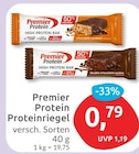 Proteinriegel von Premier Protein im aktuellen budni Prospekt