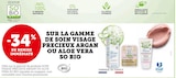 -34% DE REMISE IMMÉDIATE DE SOIN VISAGE PRECIEUX ARGAN OU ALOE VERA SO BIO à Super U dans Lusanger