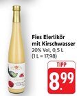 Eierlikör mit Kirschwasser im Angebot bei E center in Offenburg Eierlikör mit Kirschwasser Angebote von Fies bei E center Offenburg für 8,99 €