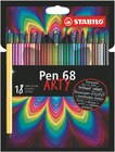 18 feutres de coloriage pen 68 Arty - Stabilo dans le catalogue Intermarché