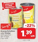 Ananas Scheiben oder Stücke im Angebot bei Markant Nordwest in Bremerhaven Ananas Scheiben oder Stücke Angebote von Jeden Tag bei Markant Nordwest Bremerhaven für 1,39 €