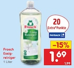 Essigreiniger im Angebot bei Netto Marken-Discount in Rostock Essigreiniger Angebote von Frosch bei Netto Marken-Discount Rostock für 1,69 €