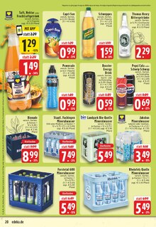 Wasser im E center Prospekt "Aktuelle Angebote" mit 30 Seiten (Wuppertal)