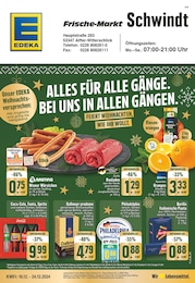 EDEKA Prospekt: "Aktuelle Angebote", 28 Seiten, 16.12.2024 - 24.12.2024