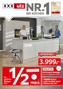 XXXLutz Möbelhäuser Prospekt NR.1 BEI KÜCHEN mit  Seiten in Nußloch und Umgebung