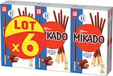Mikado Chocolat au lait X 6 - LU en promo chez Intermarché Hyper Mikado Chocolat au lait X 6 - LU dans le catalogue Intermarché Hyper