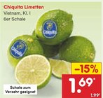 Limetten von Chiquita für 1,69 € bei Netto Marken-Discount im Angebot Limetten von Chiquita im aktuellen Netto Marken-Discount Prospekt