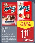 Aktuelles Halloren O's Classic Angebot bei ALDI Nord in Braunschweig ab 1,11 €