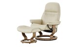 Aktuelles Stressless Relaxsessel mit Hocker Leder Sunrise M Angebot bei Höffner in Krefeld ab 2.429,00 €