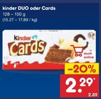 DUO von Kinder im aktuellen Netto Marken-Discount Prospekt für 2,29 €