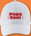 Casquette Papa Cool en promo chez Netto Bergerac à 7,99 €