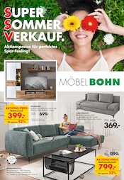 Aktueller Möbel Bohn Möbel & Einrichtung Prospekt in Adlersteige und Umgebung, "SUPER SOMMER VERKAUF." mit 24 Seiten, 09.07.2025 - 26.07.2025