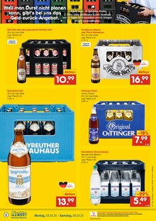 Oettinger im Netto Marken-Discount Prospekt "DER ORT, AN DEM DU IMMER AUSGEZEICHNETE PREISE FINDEST." mit 6 Seiten (Regensburg)