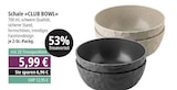 Aktuelles Schale »CLUB BOWL« Angebot bei E center in Karlsruhe ab 5,99 €