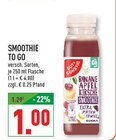 Aktuelles SMOOTHIE TO GO Angebot bei Marktkauf in Wuppertal ab 1,00 €