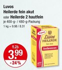 Heilerde fein akut im V-Markt Prospekt Heilerde fein akut von Luvos im aktuellen V-Markt Prospekt für 3,99 €