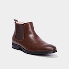 Bottines chelsea marron homme en promo chez La Halle Bottines chelsea marron homme dans le catalogue La Halle