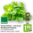 Bio Feldsalat bei EDEKA im Karlsbad Prospekt für 1,99 €