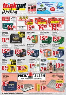 Veltins im aktuellen Trinkgut Prospekt (Kaarst) Veltins im Trinkgut Prospekt "Aktuelle Angebote" mit 6 Seiten (Kaarst)