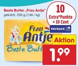 Beste Beste Butter „Frau Antje” im Angebot bei Netto Marken-Discount in Freiberg Beste Beste Butter „Frau Antje” Angebote bei Netto Marken-Discount Freiberg für 1,99 €