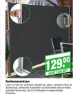 Seitenmarkise im Angebot bei EGGER Fachmarkt in Landshut Seitenmarkise Angebote bei EGGER Fachmarkt Landshut für 129,00 €