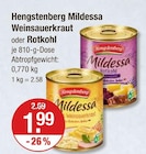 Mildessa Weinsauerkraut von Hengstenberg im aktuellen V-Markt Prospekt für 1,99 €